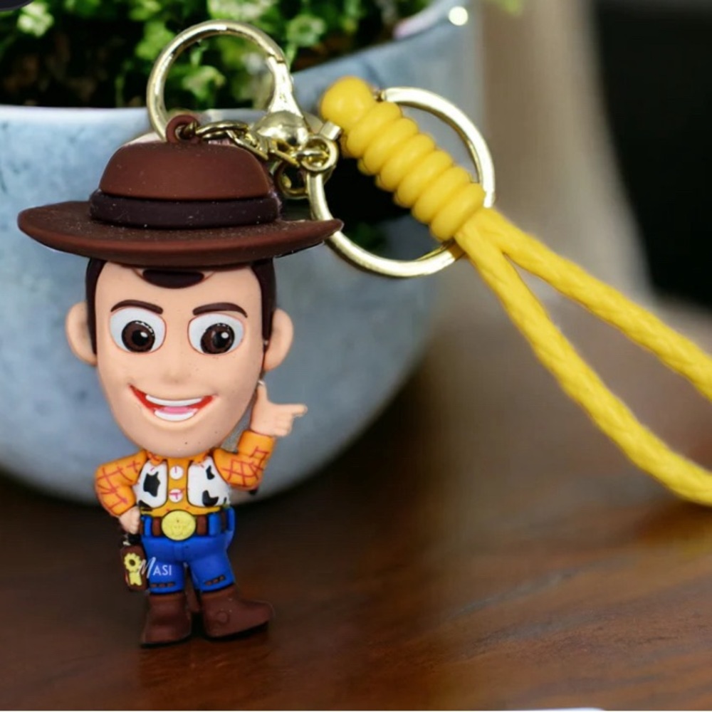 New Disney ToyStory Amine Style KeyChains Buzz & woody  Bundle. - Picture 6 of 14